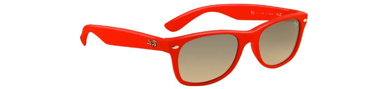 lunettes rouges ray-ban